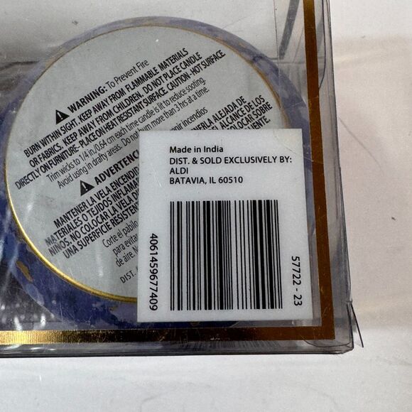 NEW Huntington Home 3 Pack Mini Candle Tin Maple Apple Berries Winter Fall 3.5oz - Picture 8 of 11